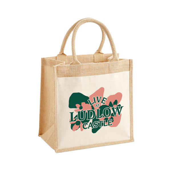 LIVE AT LUDLOW - 2025 FLOWER JUTE BAG