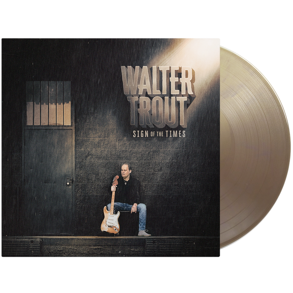 Walter Trout - Sign Of The Times (Purple Haze / Gold & Purple LP) + Signed Print