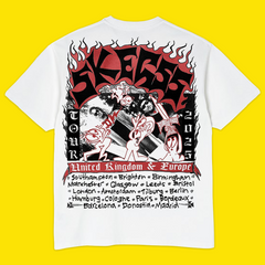 UK EU Tour Tee 2025 (White)