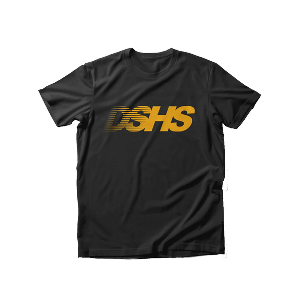 DSHS - ORANGE DSHS LOGO T-SHIRT (COAL)