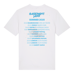 SUMMER TOUR TEE - WHITE/BLUE POD