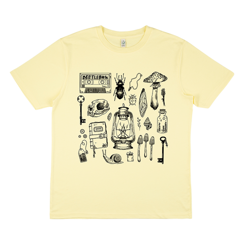 BEETLEBUG PALE YELLOW T-SHIRT
