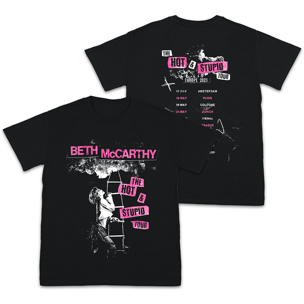 Beth McCarthy 2025 EU tour tee