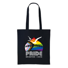 WE STAND TOGETHER / PRIDE TOTE (BLACK)