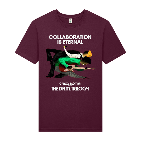 Collaboration Is Eternal T-Shirt Burgundy