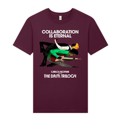 Collaboration Is Eternal T-Shirt Burgundy