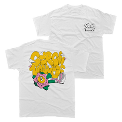 CIRCA WAVES - FLOWERS T-SHIRT (WHITE)