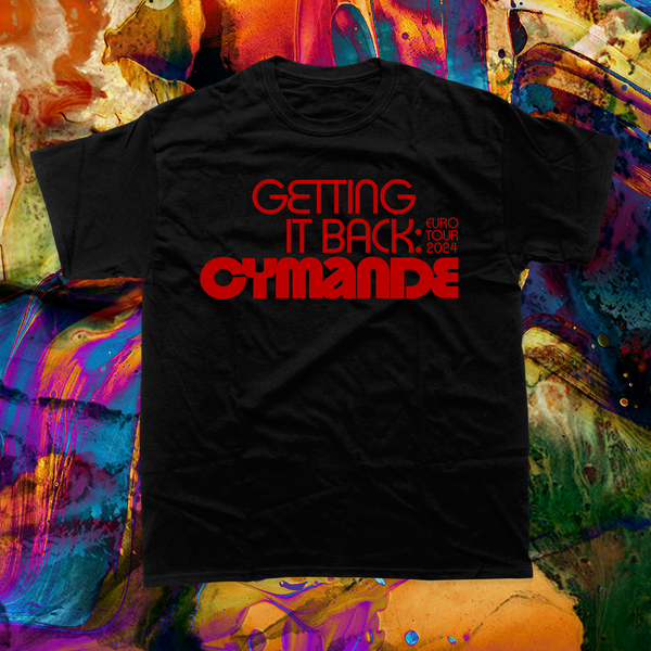 CYMANDE - 2024 TOUR T-SHIRT (BLACK)