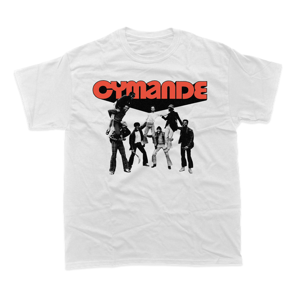 CYMANDE - BAND T-SHIRT (WHITE)