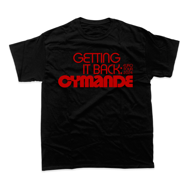 CYMANDE - 2024 TOUR T-SHIRT (BLACK)