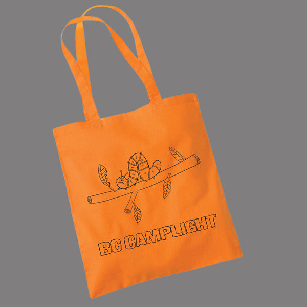 CATERPILLAR ORANGE TOTE BAG
