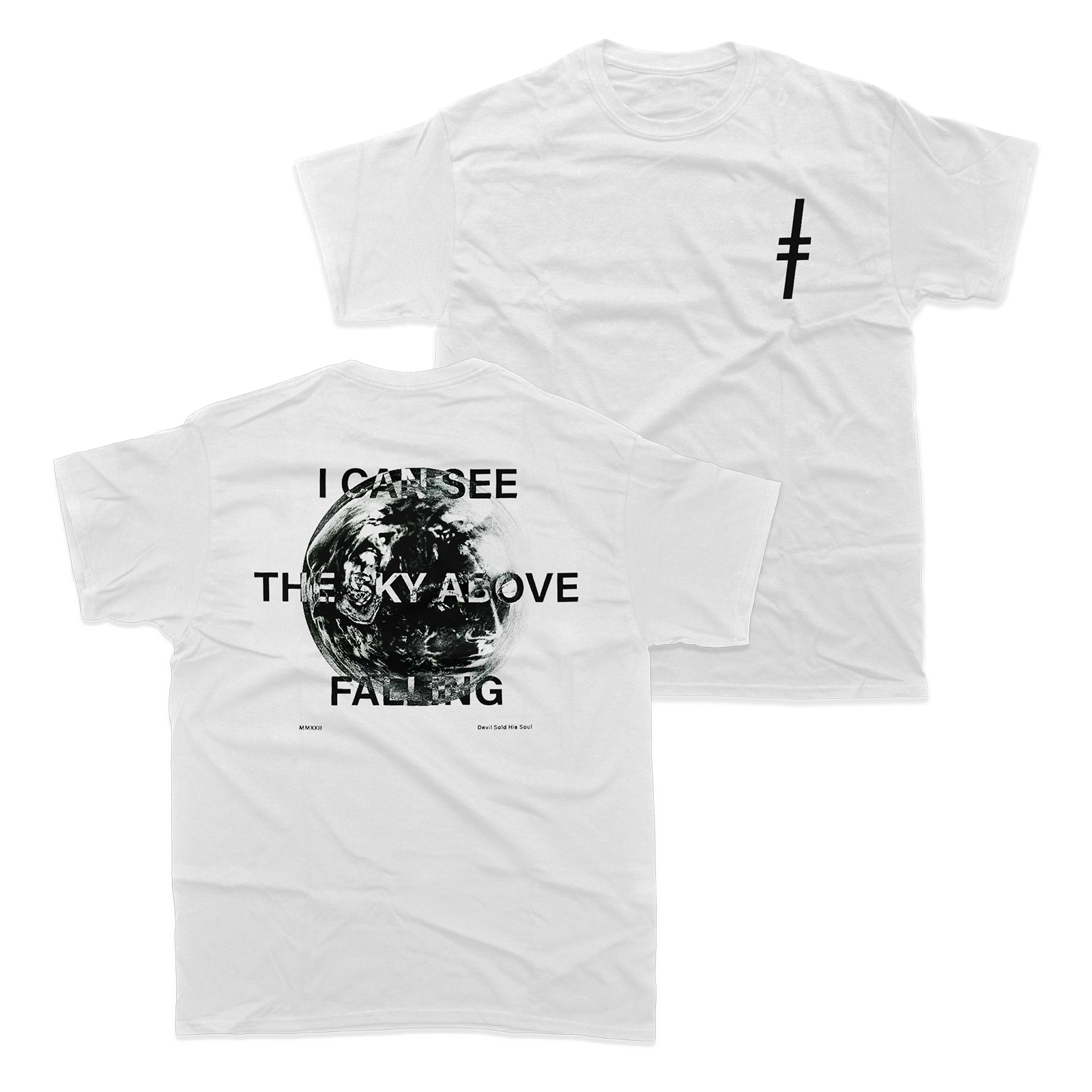 DSHS - Orb T-shirt (white) - Official Merchandise | Devil Sold His