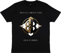 THE DAM TRILOGY LOGO T-SHIRT BLACK