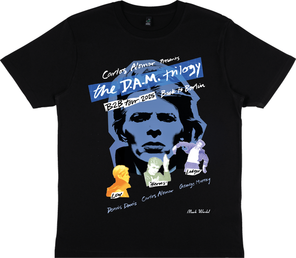 CARLOS ALOMAR PRESENTS T-SHIRT BLACK