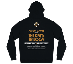 THE DAM TRILOGY LOGO HOODIE BLACK