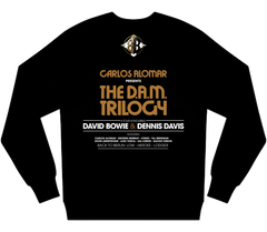 THE DAM TRILOGY LOGO SWEATSHIRT BLACK
