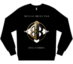 THE DAM TRILOGY LOGO SWEATSHIRT BLACK