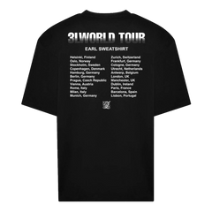LLL OVAL TOUR BLACK TEE