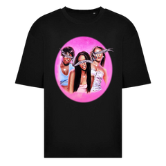 LLL OVAL TOUR BLACK TEE