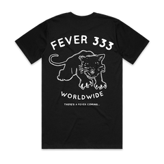 FEVER 333 WORLDWIDE BLACK T-SHIRT