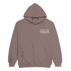 CIRCA WAVES - DEATH & LOVE RUNNING CLUB HOODIE (BROWN)