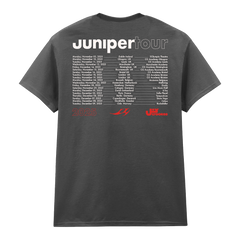 JUNIPER TOUR TEE (CHARCOAL)