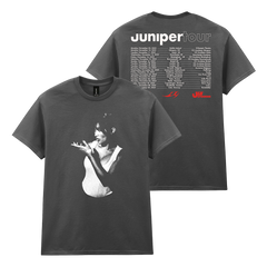 JUNIPER TOUR TEE (CHARCOAL)