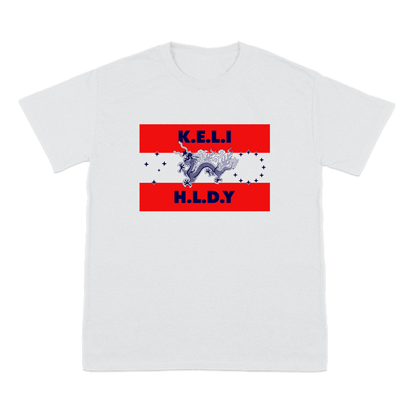 KH FLAG TEE - WHITE