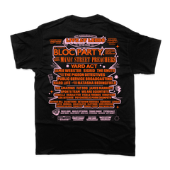 LAL25 LINE-UP T-SHIRT (BLACK)