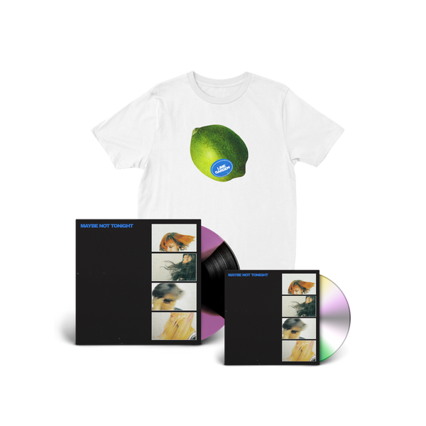 Maybe Not Tonight Vinyl + CD + Lime Garden Logo T-Shirt