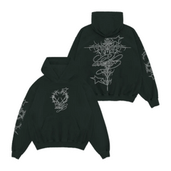 LOVESHY CYBER SIGILISM HOODIE (BLACK)