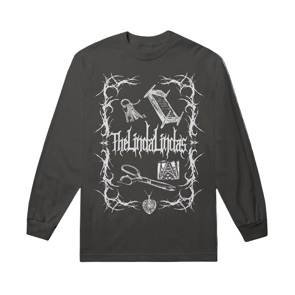 LYRIC BLACK LONGSLEEVE T-SHIRT