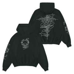 LOVESHY CYBER SIGILISM HOODIE (BLACK)