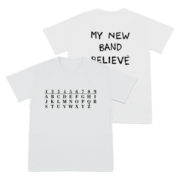 Numerology White T-shirt