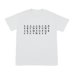 Numerology White T-shirt
