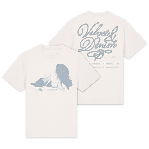 'VELVET & DENIM' T-SHIRT
