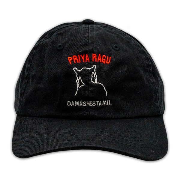 Priya Ragu Black Cap
