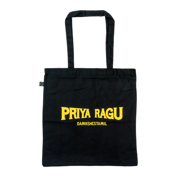 Priya Ragu Black Tote Bag