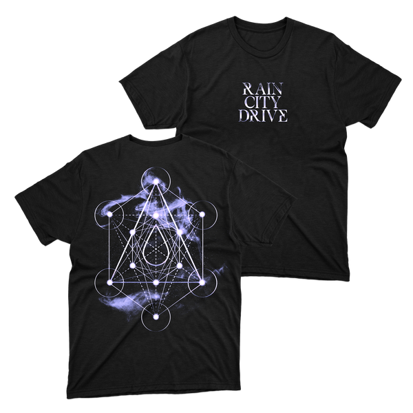 Rain City Drive - Sacred Geometry T-Shirt (Black)