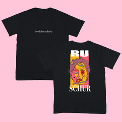 SLOWLY BUT SCHURLY T-SHIRT (BLACK)