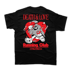 CIRCA WAVES - DEATH & LOVE RUNNING CLUB T-SHIRT (BLACK)