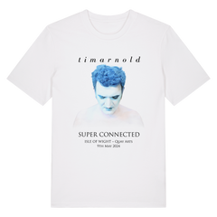 SUPER CONNECTED - TA Plus (Isle Of Wight - Quay Arts) White T-Shirt - Small / Unisex