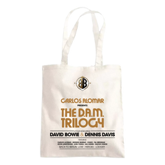 THE DAM TRILOGY LOGO TOTE BAG NATURAL