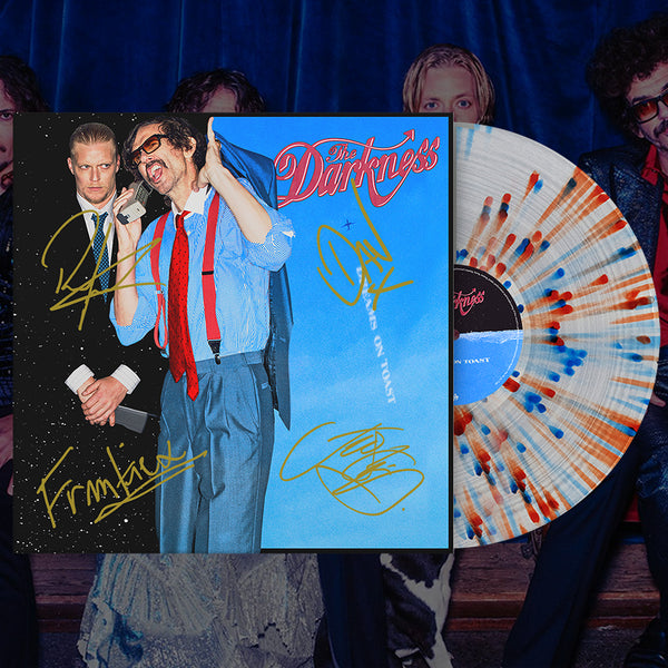 The Darkness - Dreams on Toast (Signed Splatter LP) - Media