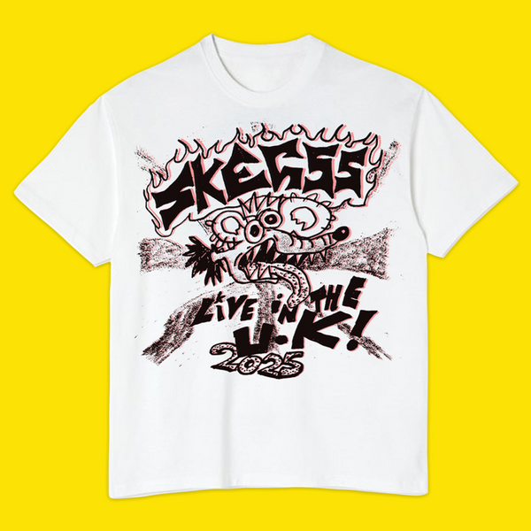 Live in the UK White Tee 2025 (White)