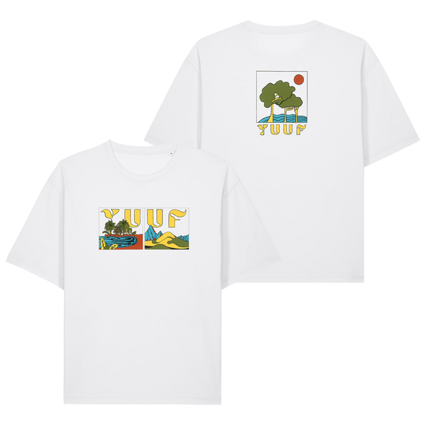 Yuuf White Elements T-Shirt