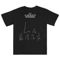 A Jackal's Wedding Black Tee POD