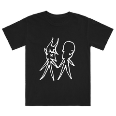 A Jackal's Wedding Black Tee POD