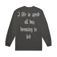 LYRIC BLACK LONGSLEEVE T-SHIRT
