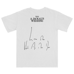 A Jackal's Wedding White Tee POD